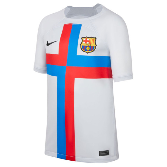 Nike Παιδική κοντομάνικη μπλούζα FC Barcelona 2022/23 Stadium Third